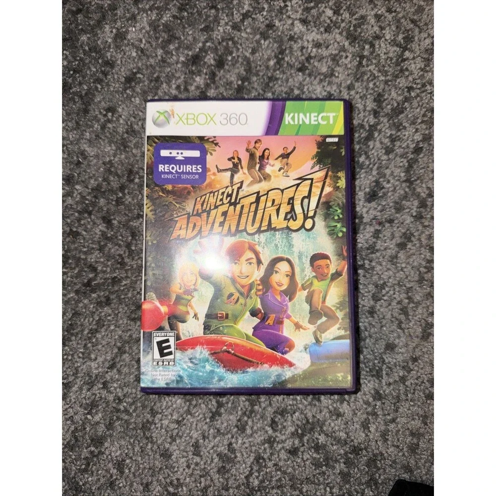 Kinect Adventures! - Xbox 360 Video Game - Complete
